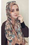  Çiçek Desen Rüya Aura Soft Şal  