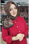 Rüya Lina Etnik Desen Soft Eşarp Kod: 3558 - V02