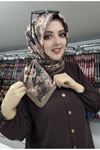 Rüya Lina Çiçek Desen Soft Eşarp 