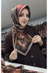 Rüya Lina Alsu Desen Soft Eşarp Kod: 3570 - V04