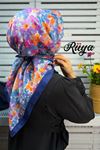 Rüya Lina Bahar Desen Soft Eşarp Kod: 3865 - V10