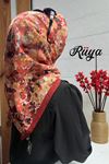 Rüya Lina Bahar Desen Soft Eşarp Kod: 3865 - V23