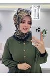 Rüya Koton Eşarp Saren Desen