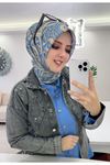Rüya Koton Eşarp Etnik Desen