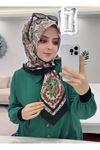 Rüya Koton Eşarp Etnik Desen