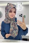 Rüya Koton Eşarp Etnik Desen