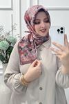 Rüya Lina Bahar Desen Soft Eşarp Kod: 3865 - V21