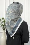 Rüya Lina Etnik Desen Soft Eşarp Kod: 1128 - V31