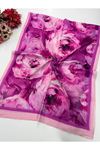 Rose Desen Pamuklu Kraş Şal Kod : 8254