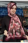Gelincik Desen Kraş Şal 