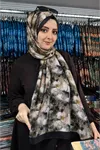 Gelincik Desen Kraş Şal